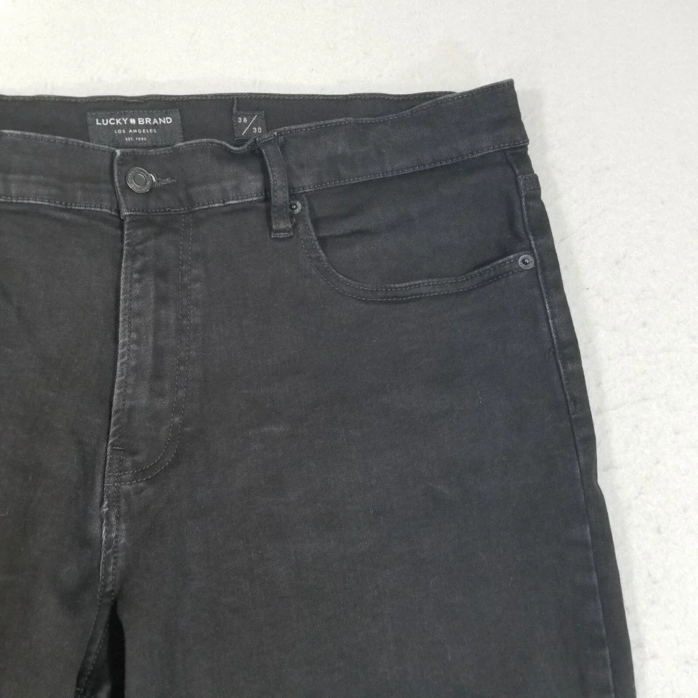 Lucky Brand jeans mens 38 x 30 412 athletic Slim flex stretch denim pants retro